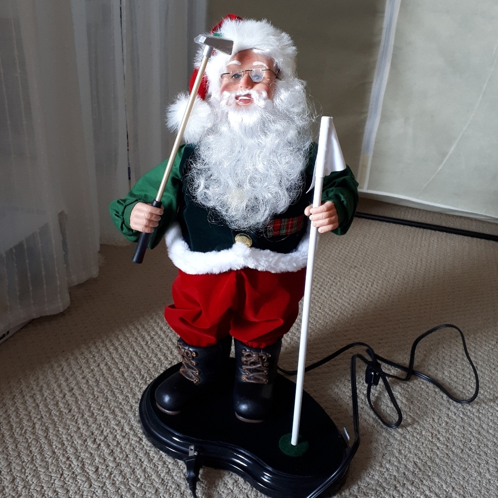 Moving Santa for Golf Lovers